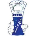 Jumbo Size Beer Cup Shape Magnetic Bottle Opener